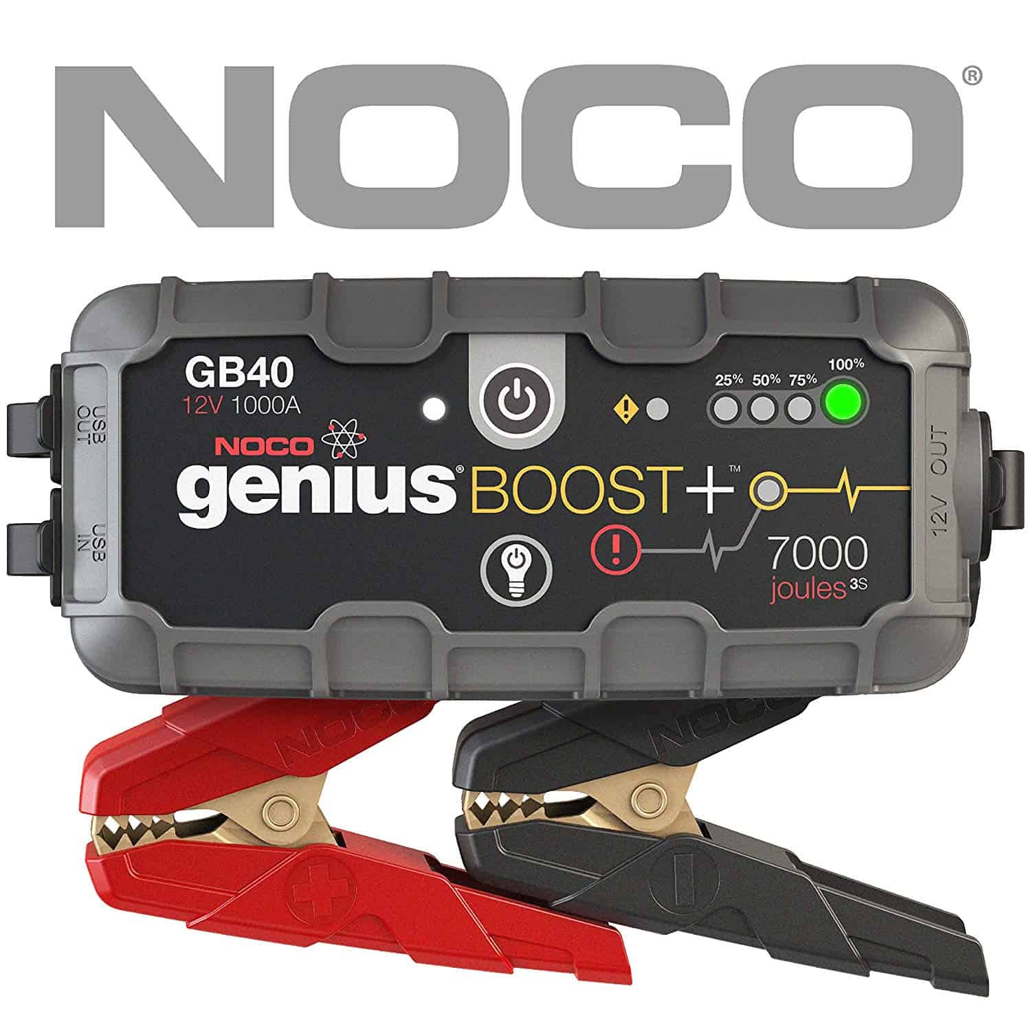 NOCO Genius Boost Plus GB40 1000 Amp 12V UltraSafe Lithium Jump Starter